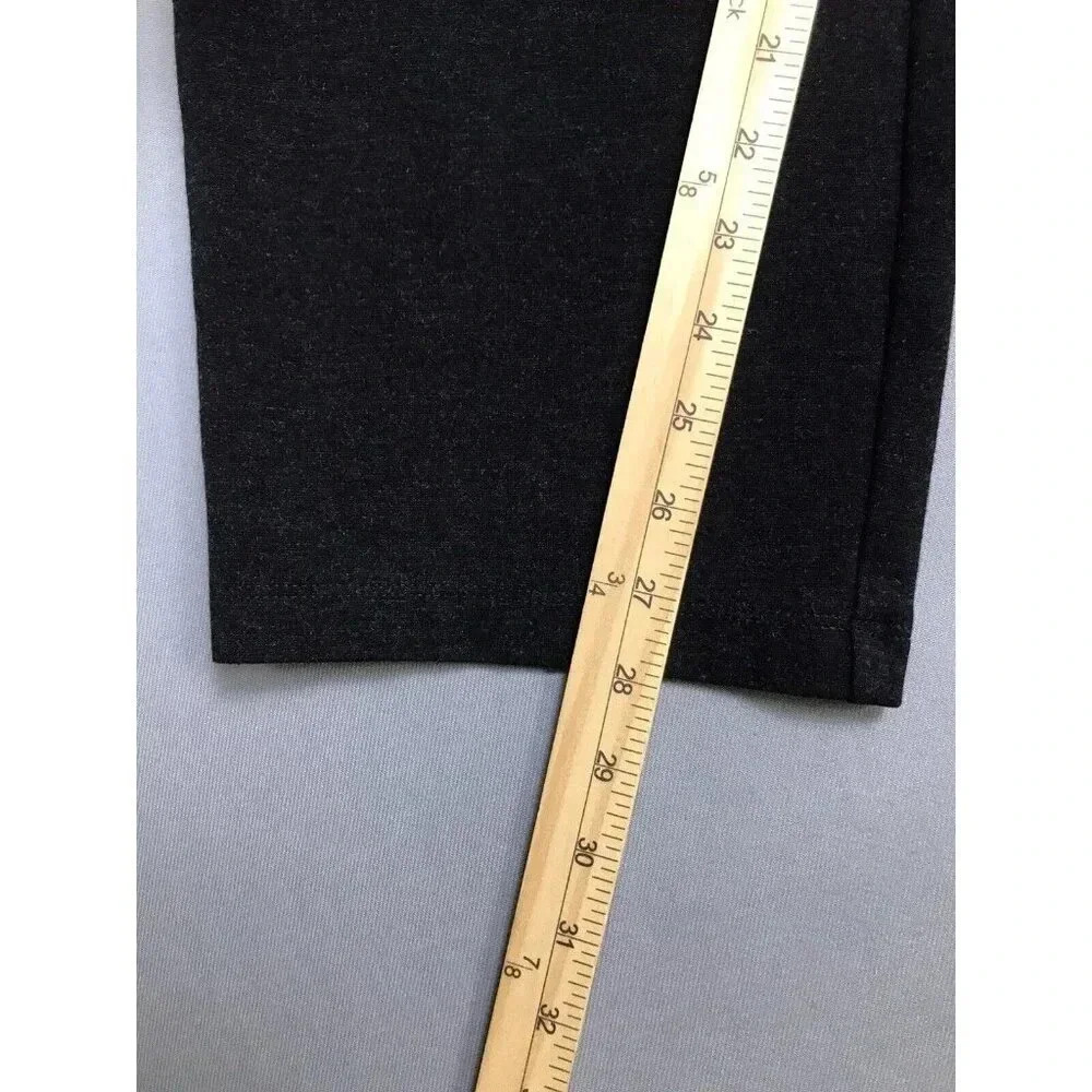 Eileen Fisher Ponte Knit Stretch Pull On Pants Women's Size 3X Black Melange - Picture 13 of 15